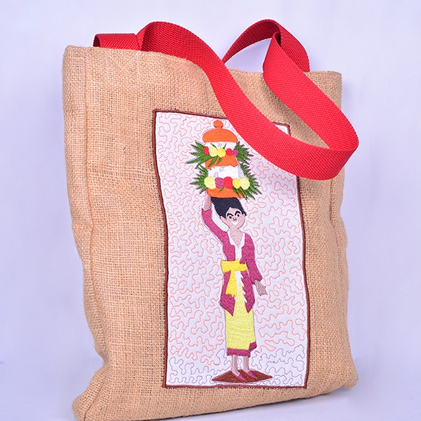 Canvas Tote Bag Lady – GarudaShop Indonesia
