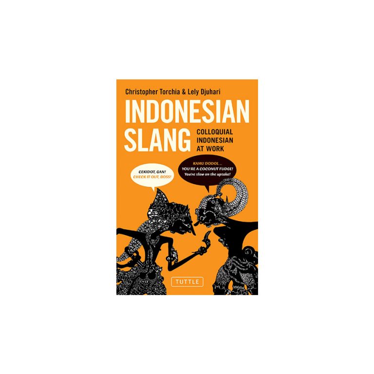 Indonesian Slang Colloquial Indonesian At Work 9780804842075